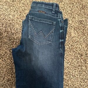 Wrangler Dark Blue Flare Jeans